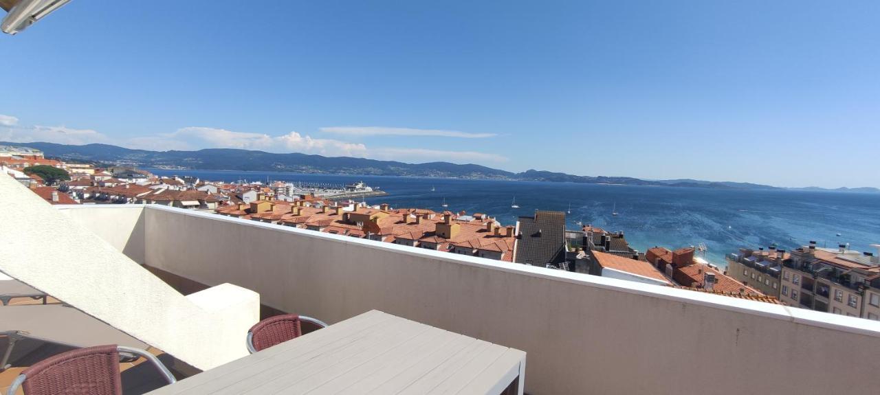 Atico Con Amplia Terraza Y Espectaculares Vistas Lejlighed Sanxenxo Eksteriør billede
