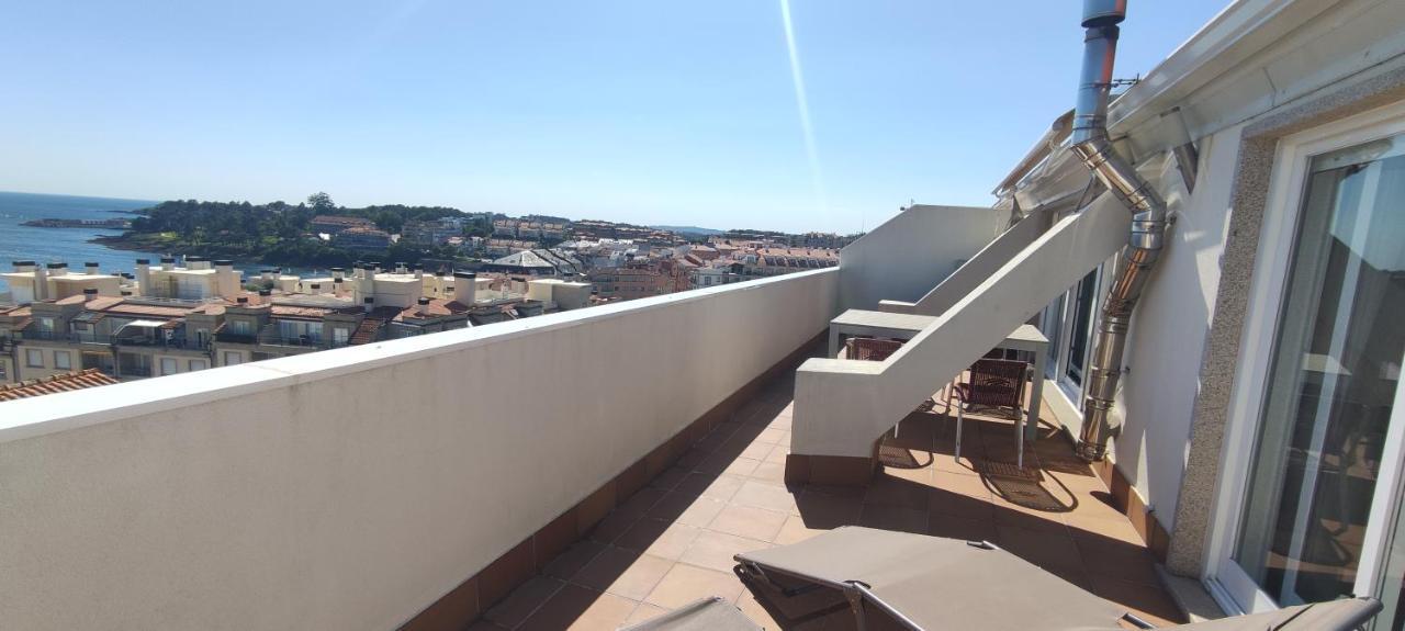 Atico Con Amplia Terraza Y Espectaculares Vistas Lejlighed Sanxenxo Eksteriør billede